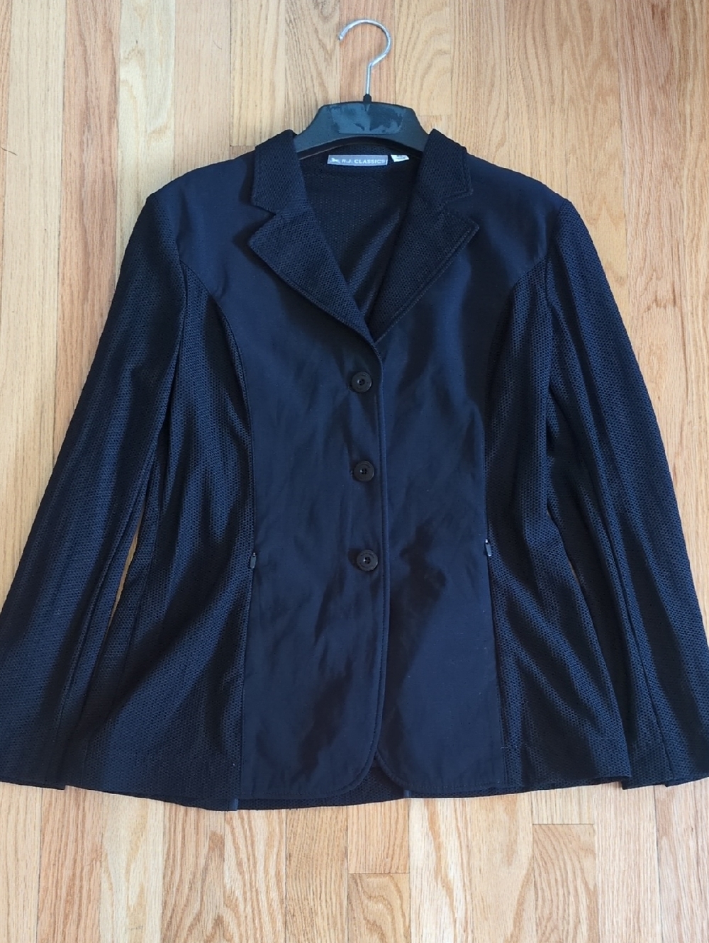 RJ classics Women's Harmony Mesh Navy Hunt Coat 8R